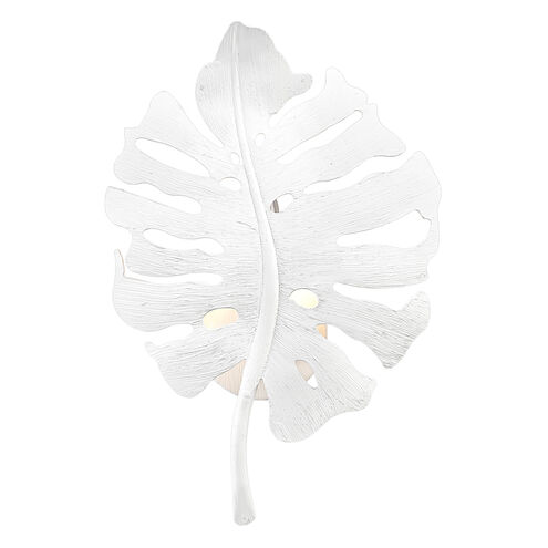 Aruba 1 Light 12 inch Textured White Plaster ADA Wall Sconce Wall Light